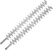 Scavapavimenti a doppia lama - Heggenschaar - SK5 - 76 mm - 38 denti - 1 coppia di lame - Durezza 50-52 - Heggenschaarmes
