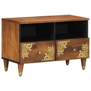 Mobile TV 70x33x46 cm Legno Massello Mango