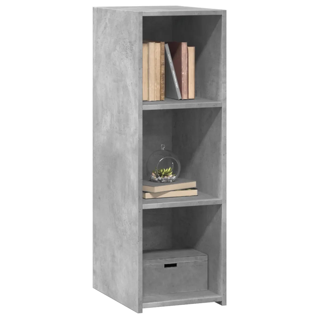 Credenza Grigio Cemento 30x41x93 cm in Legno Multistrato 846344