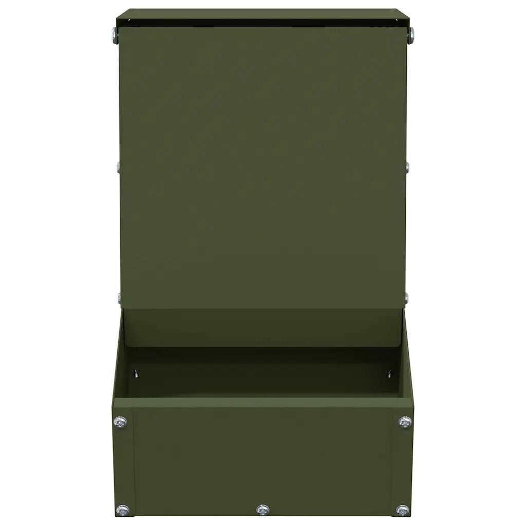 Mangiatore per conigli Verde oliva 17,5 x 26 x 28,5 cm CFW2368100