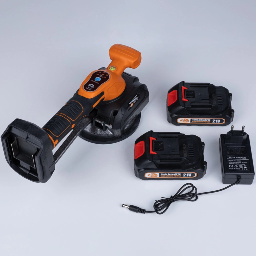 Pompa a Vuoto Vibrante Senza Fili Orange Mosquito OM21V – 21V, 800W, 120kg | Set con 2 Batterie e Valigetta