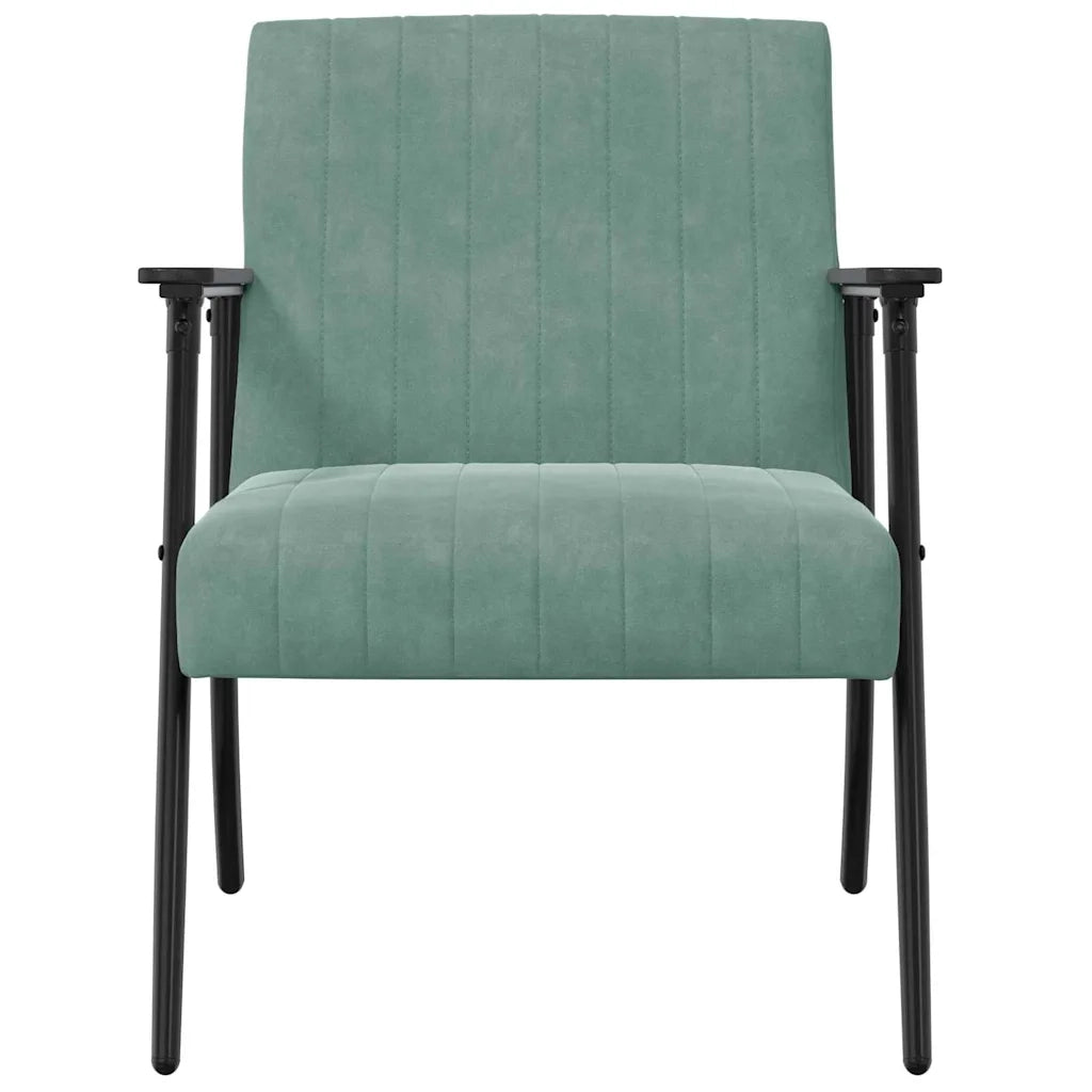 poltrona Verde Mare 59 x 75 x 78 cm Velluto 42017688