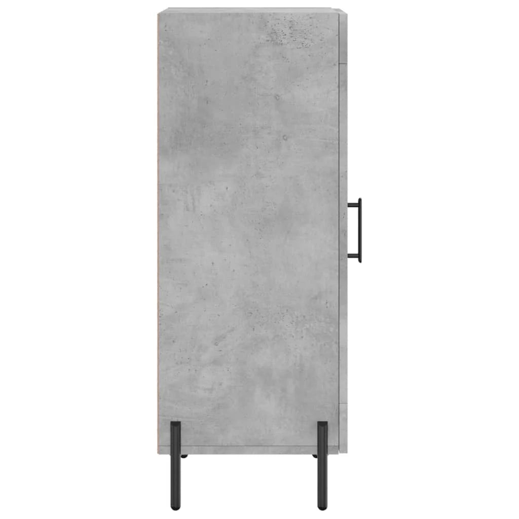 Buffet credenza cassettiera armadio mobile contenitore organizer per cucina soggiorno salotto 34,5 x 34 x 90 cm legno ingegnerizzato grigio 02_0031914