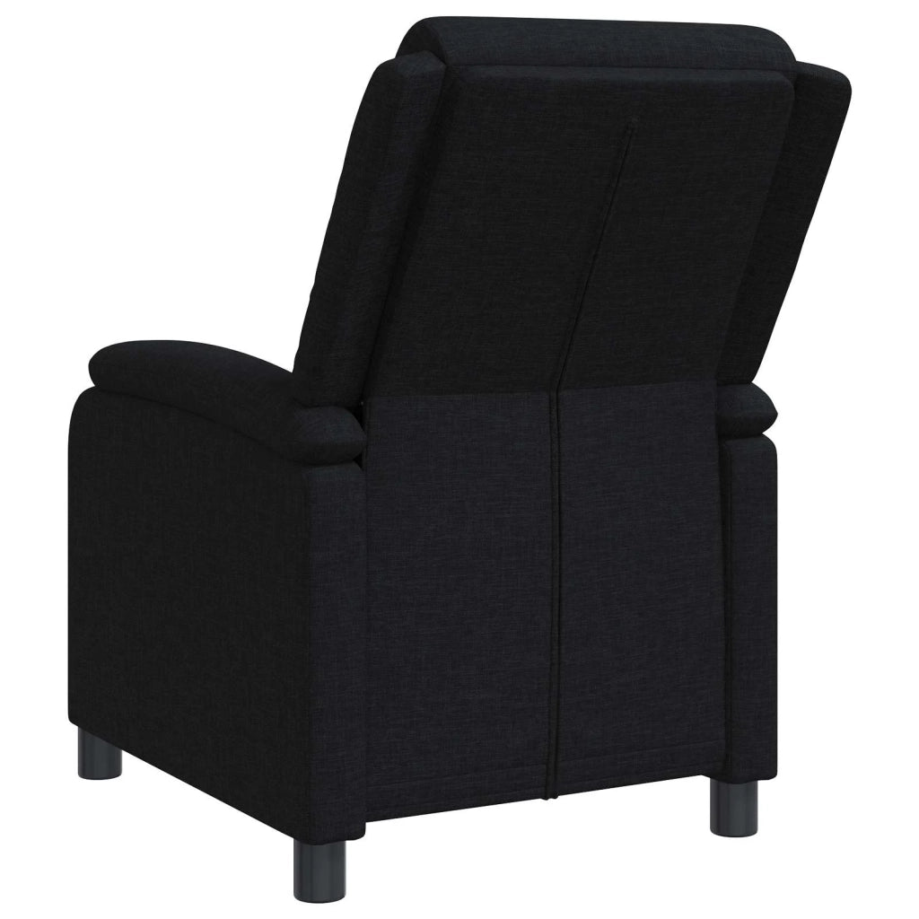 Divano Sedia-Poltrona reclinabile Nero Tessuto 947010