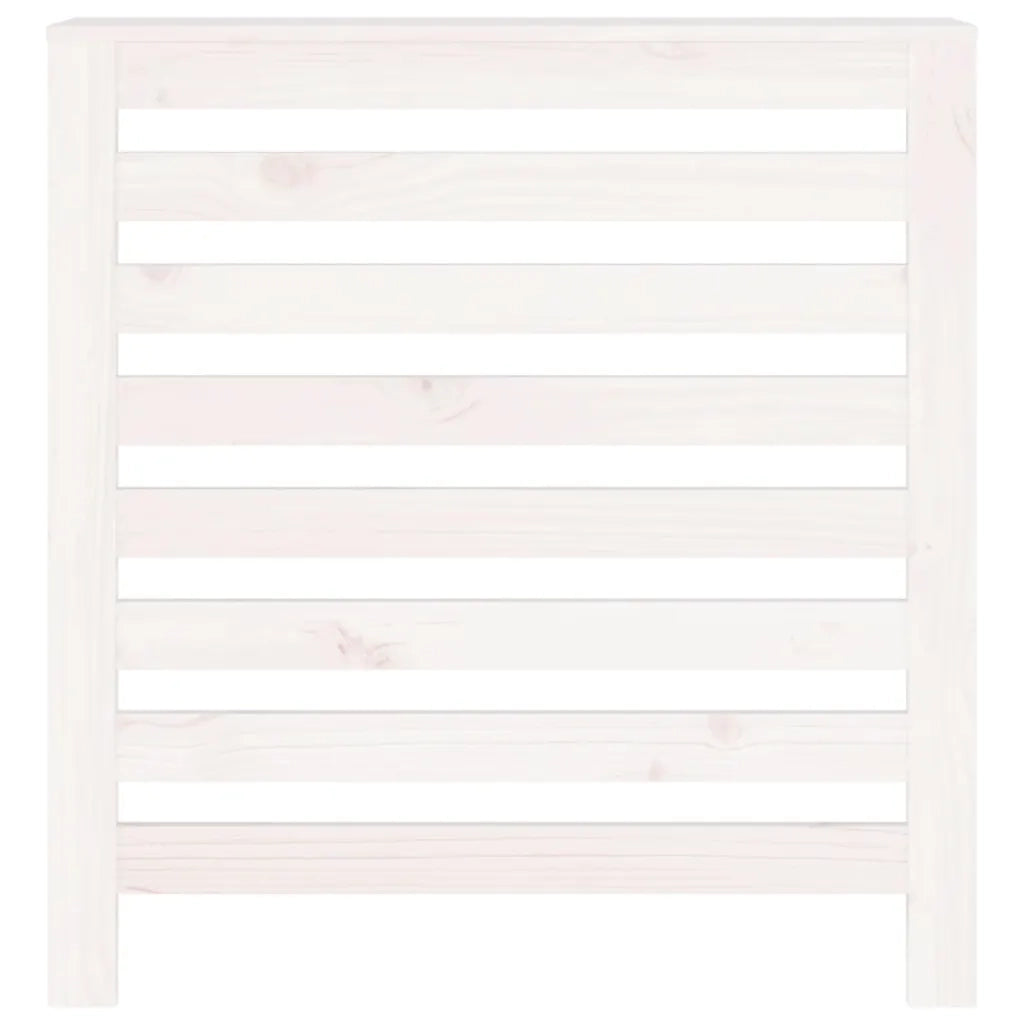Copertura Termosifone Bianca 79,5x19x84 cm Legno Massello Pino cod mxl 78395