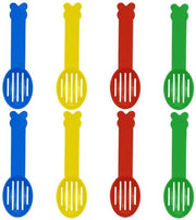 Scopa per animali 8 pezzi - Plastica duratura - Scopa mini - Letame per hamster - Attrezzatura per pulizia - Dimensioni 11cm x 3.5cm - Scopa per animali da compagnia