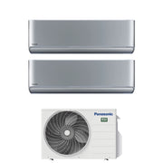 Condizionatore Dual Split Panasonic Etherea Silver 9+12 con CU-2Z41TBE R-32 Wi-Fi Integrato