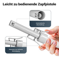 Pompa travaso benzina, olio, gasolio, liquidi, acqua, 12 l/min, pompa autoadescante funzionamento con cavo 12 V o a batteria, display LED