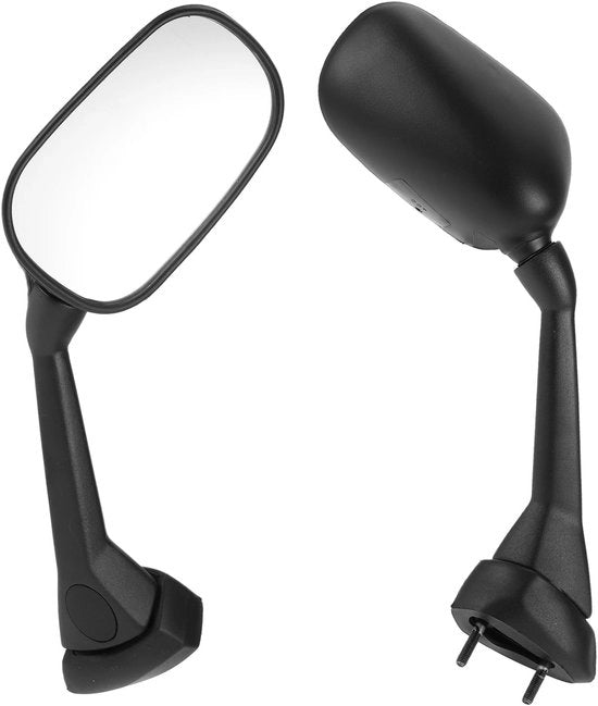 Specchio retrovisore per motocicletta montaggio lato laterale per Yamaha Fz1 Fazer 2007-2013 in alluminio e plastica nera regolabile