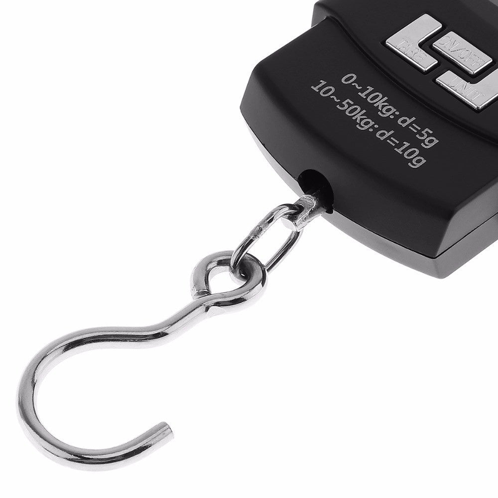 Trade Shop - Bilancia Portatile Elettronica Per Pesca Caccia Pesa Bagagli 50 Kg Wh-a08 -