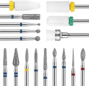 Kit di applicazione per unghie in gel con set di 17 applicatori e kit di unghie in gel