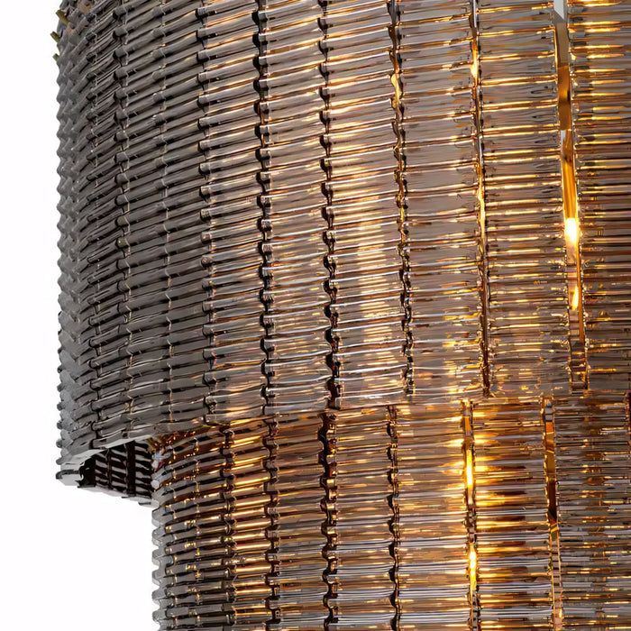 Lampadario A Sospensione Da Soffitto APP1677-8CP Marrone