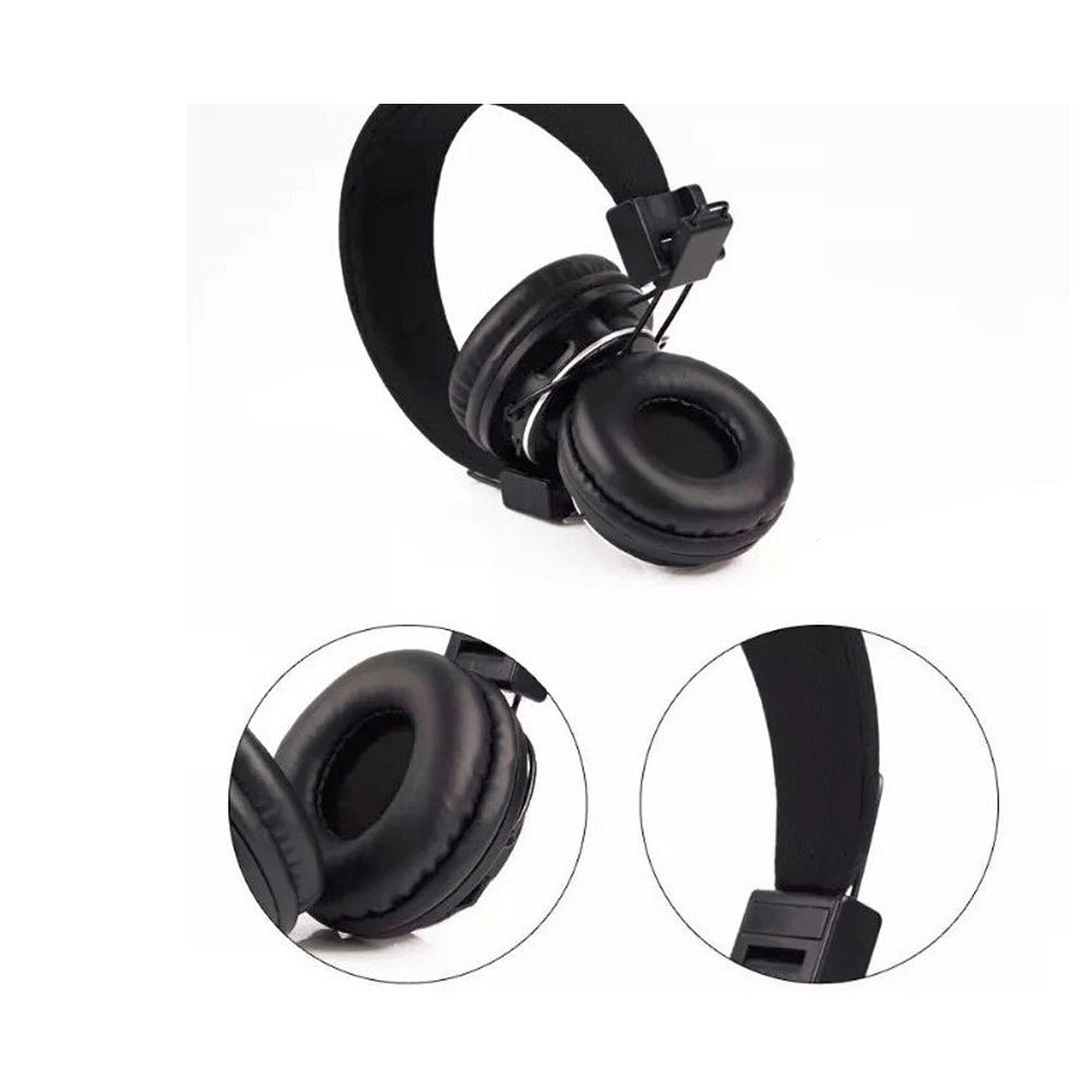 Trade Shop - Cuffie Fhd-9000 Wireless Bluetooth Stereo Card Musica Smartphone -