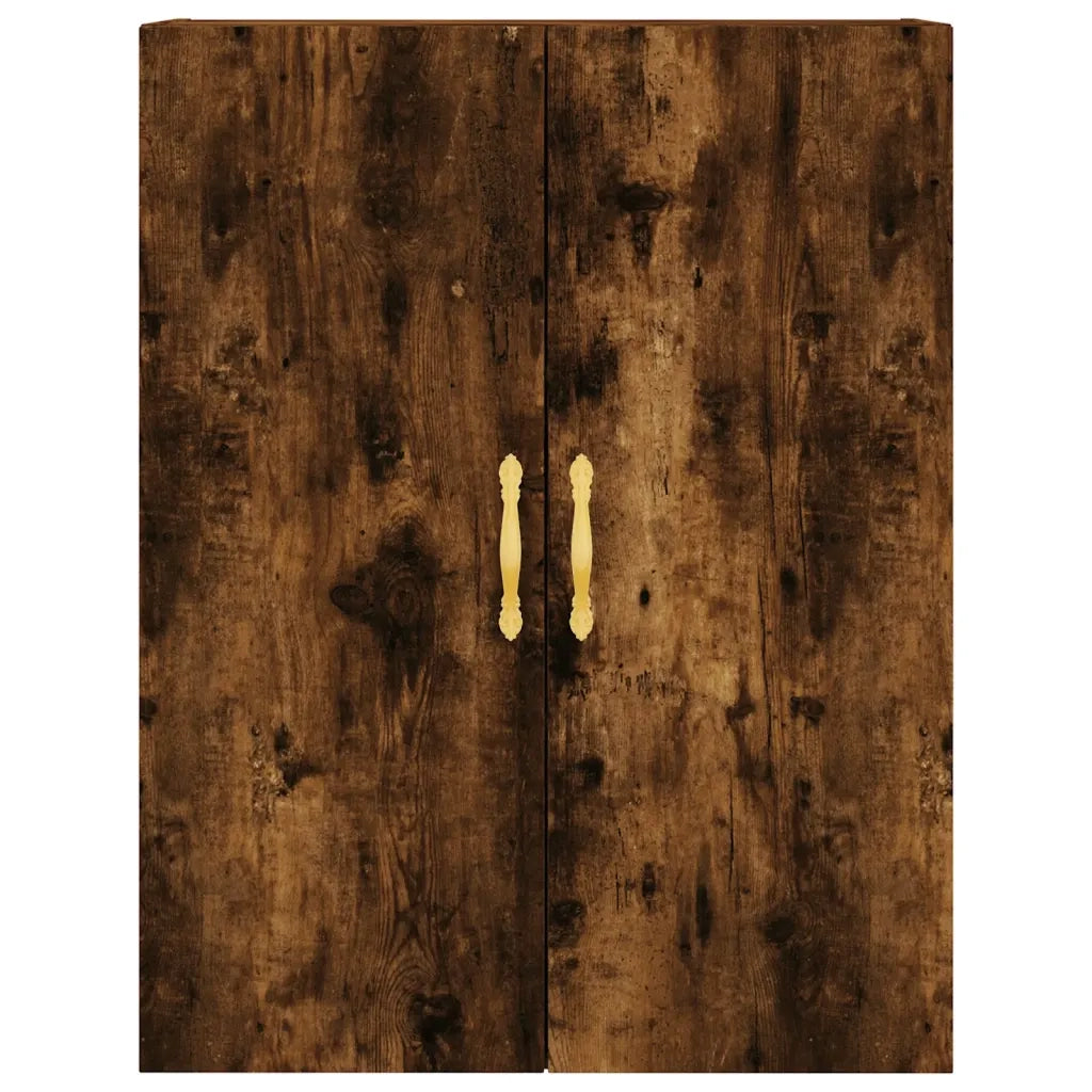Mobili a Parete 2 pz Rovere Fumo 69,5x34x90 cm 3195608
