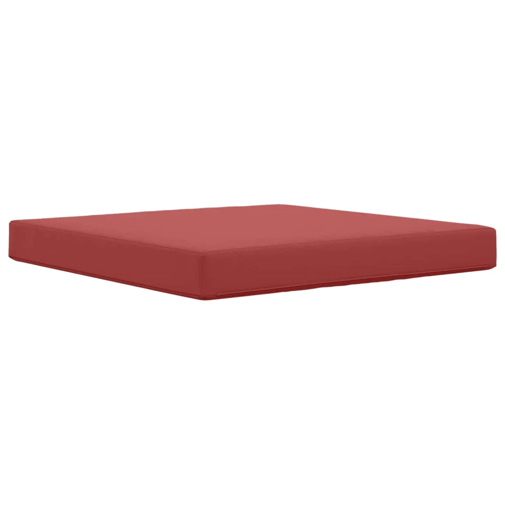 Cuscino per divano da esterno Rosso vino 80 x 80 x 8 cm 900821