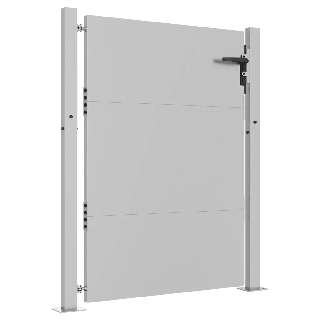 Cancello da giardino 100x150 cm in acciaio Corten 153265