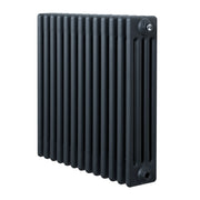 Radiatore Tradizionale 4 Colonne Orizzontale Antracite 600 x 605 mm