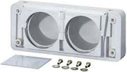 Cavo di ingresso per porte con gomma per sigillatura 2x30-72mm - Mi FP 82 - E3N6J