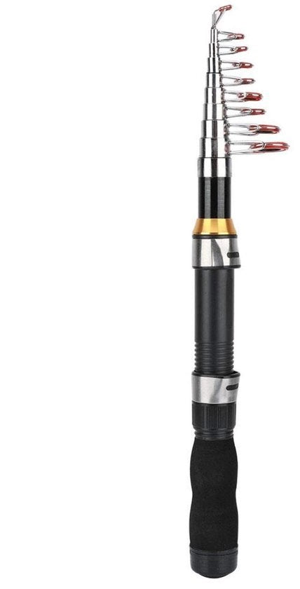 Pescatoio Portatile 2,1m - Acciaio Inossidabile - Leggero - Manico Antiscivolo - Ideale per Pesca in Mare e Fiume - Robusto e Duraturo - Yacht Hook