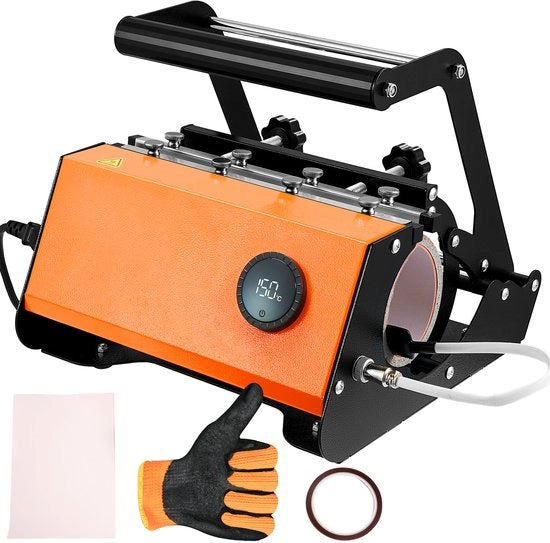Macchina per trasferimento di calore - Macchina per stampa sublimazione - Macchina per applicazione di calore - Macchina per sublimazione - Macchina per stampa termica - Duplicatore sublimazione per 11-30oz