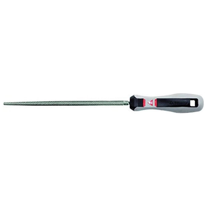 Bellota, Lima Meccanico Tonda, 8'', Sottile, Manico Bimateriale