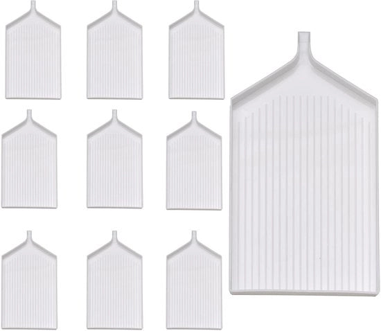 Accessori per pittura con diamanti Huacan Grosse scatole di plastica da 10 pezzi per pittura con diamanti 5D per organizzare strass e pietre per kit di strumenti per artigiani