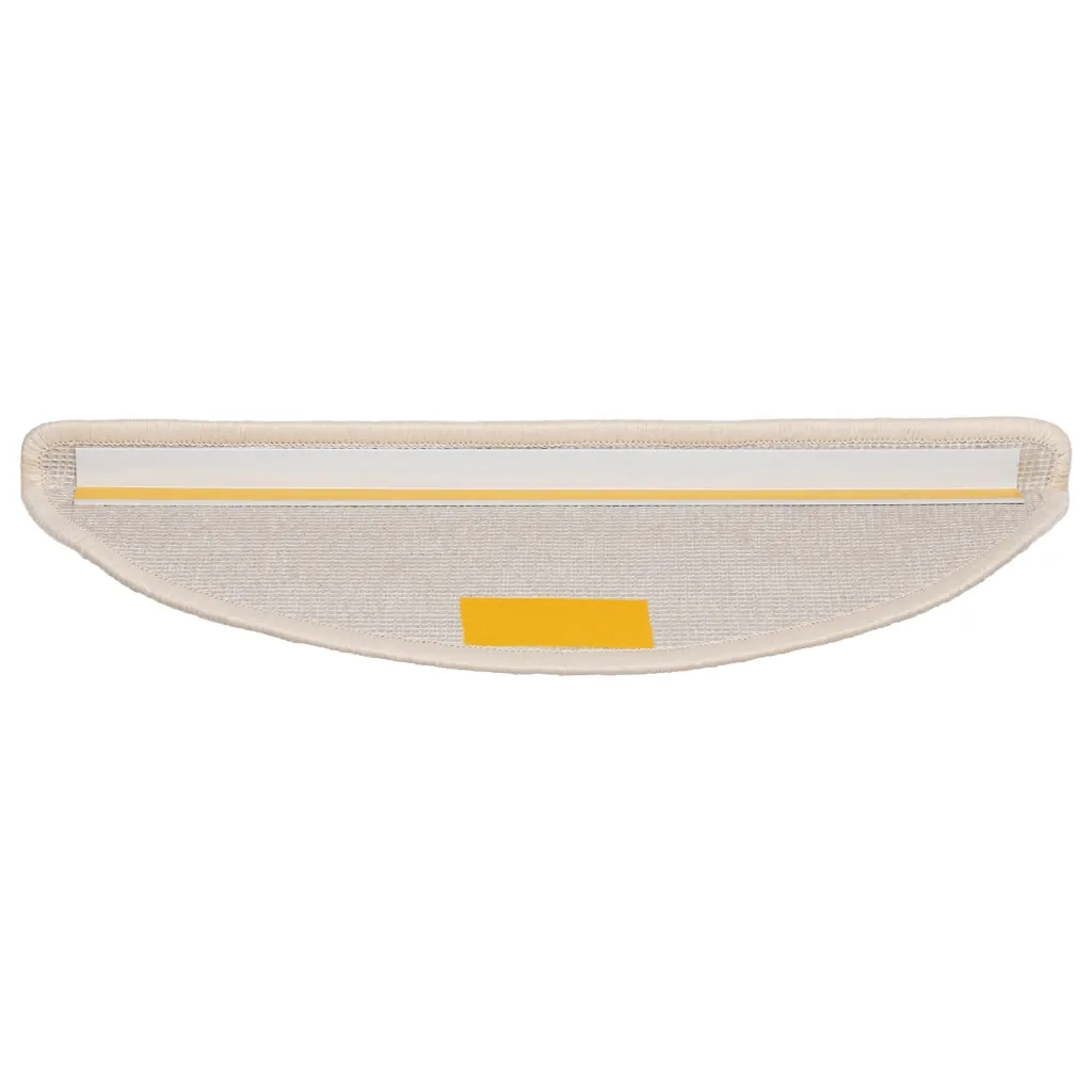 Tappetini per Scale 10 pz 56x17x3 cm Bianchi
