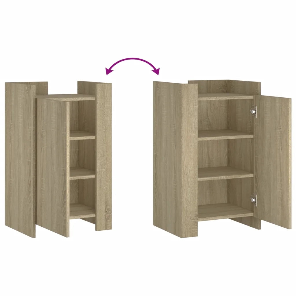 vidaXL Credenza Rovere Sonoma 45x35x75 cm in Legno Multistrato