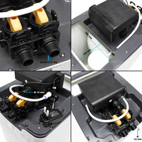 Naturewater Addolcitore Acqua a scambio ionico 3000L/h Dispositivo automatico per addolcimento acqua