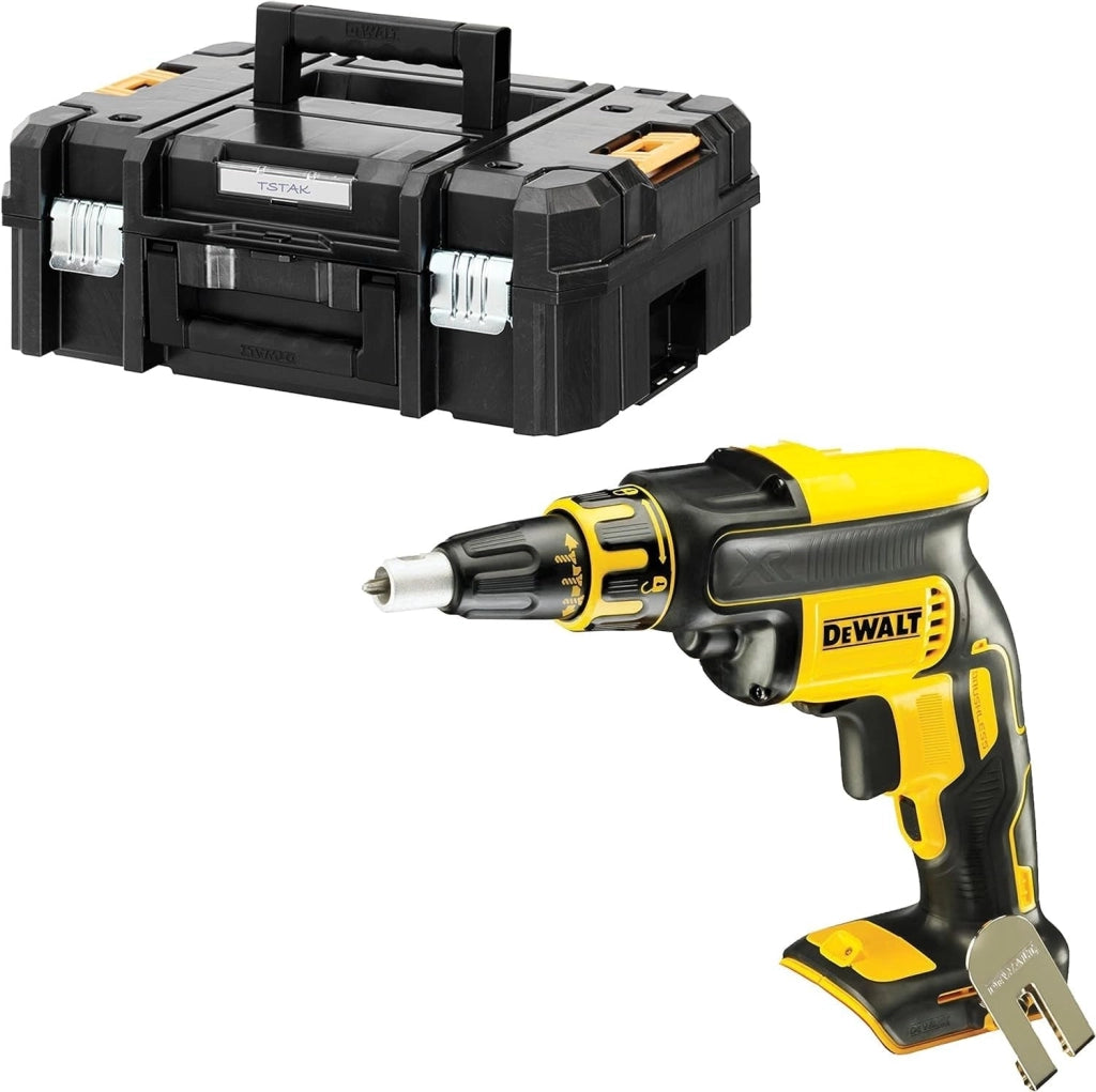 Avvitatore cartongesso DeWalt 18V 4.400 RPM 30NM solo corpo DCF620NT