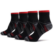 Supporto per Arcata - 2 Pair - Calzini con Sotto-Supporto per Piede - Calzini per Fasciite Plantare - Calzini Respiranti per Attività All'Aperto - Unisex - Ideali per Fasciite Plantare, Viaggi e Sport - S/M