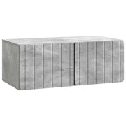 Mobile Porta TV da Muro Grigio Cemento 78,5 x 41 x 30 cm 898348