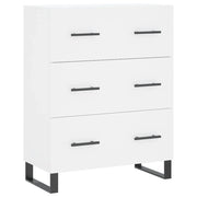 Buffet credenza cassettiera mobiletto mobile contenitore organizer per cucina soggiorno salotto 69,5 x 34 x 90 cm legno ingegnerizzato bianco 02_0030464