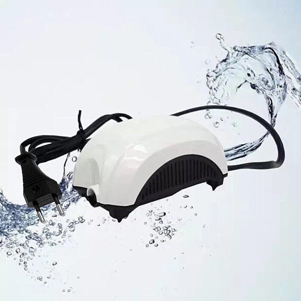 Pompa esterna acquario ossigenatore acqua ricircolo movimento 1.6L/MIN AP-1688