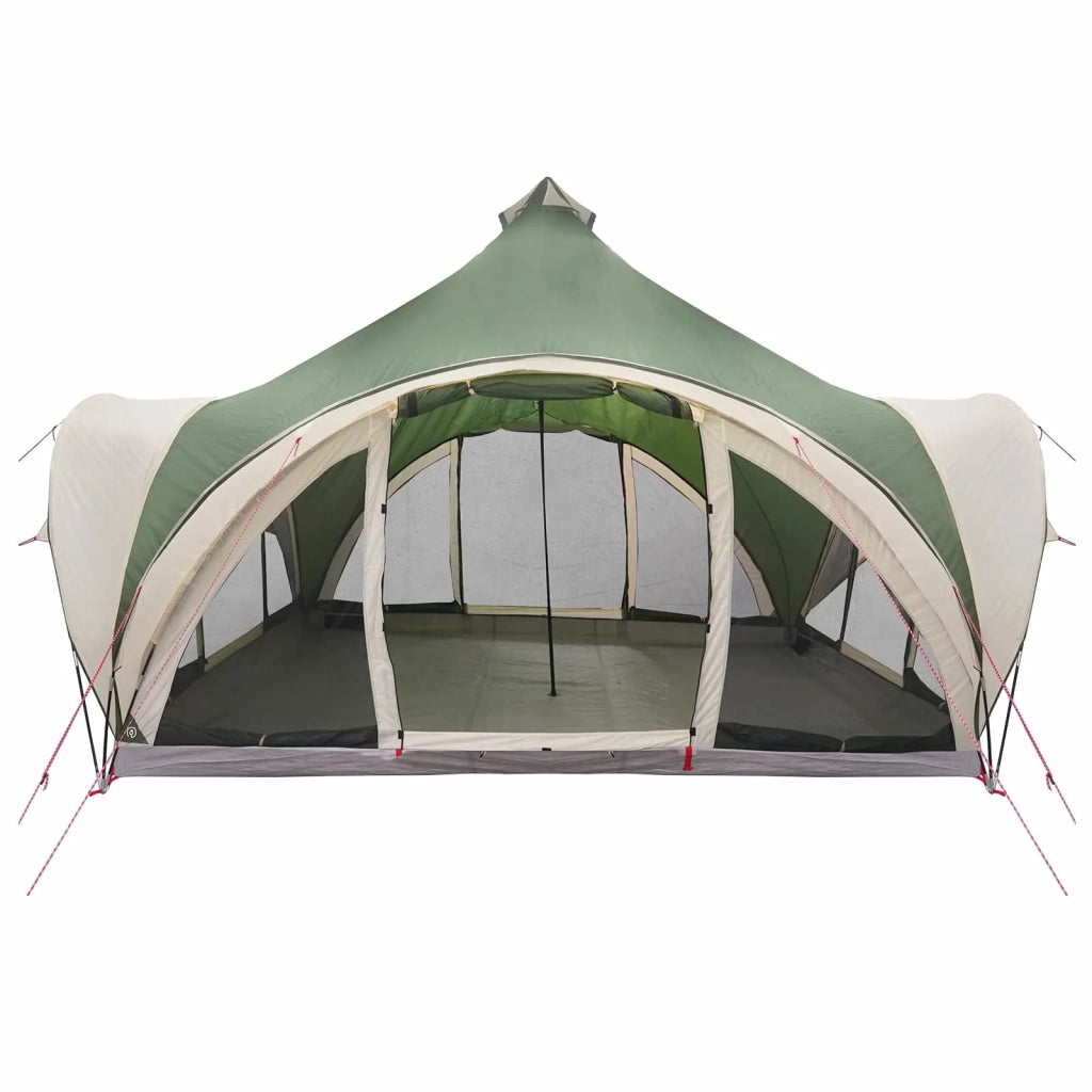 Tenda Tipi con tetto Verde 6 persone Poliestere e Acciaio 42028623