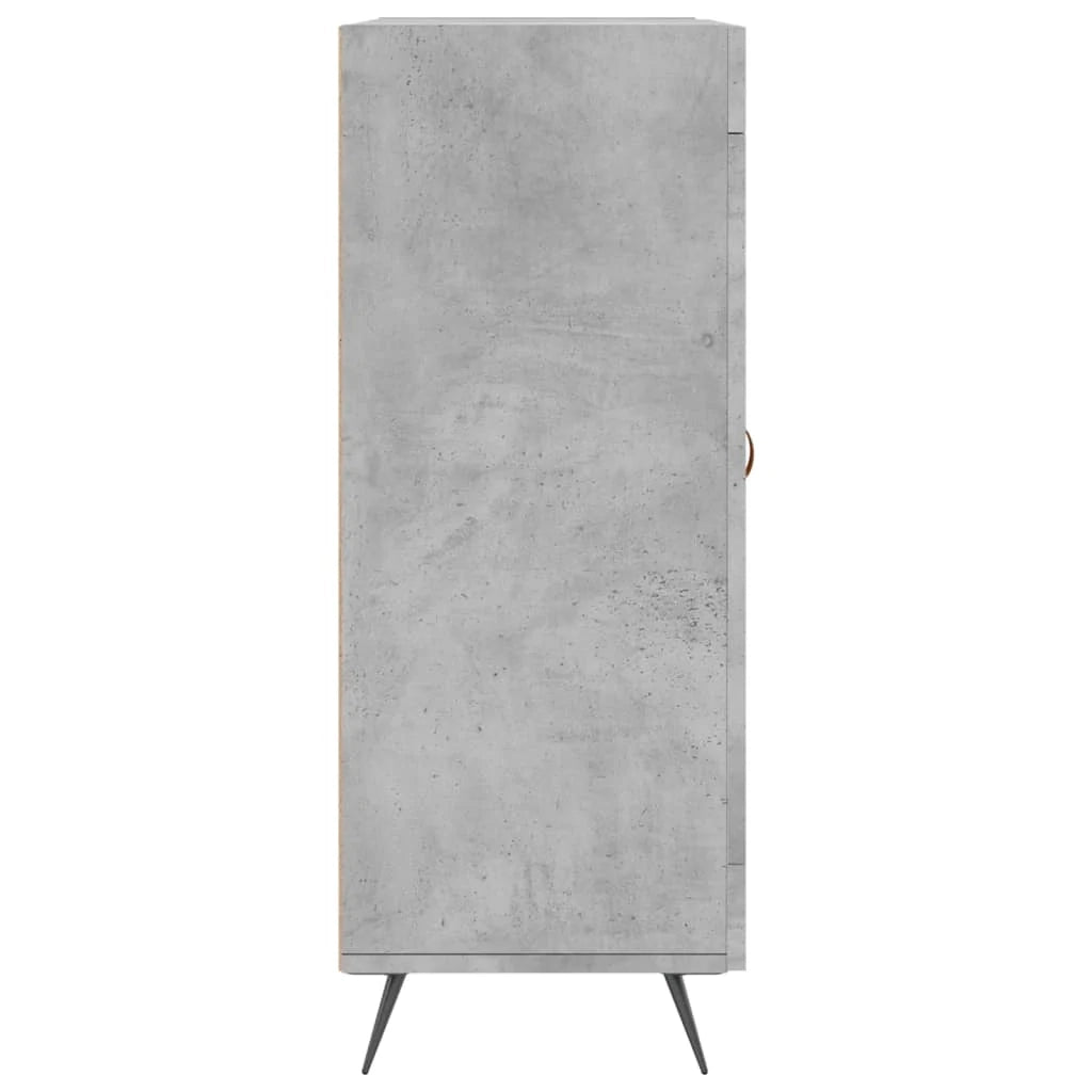 Buffet credenza cassettiera armadio mobile contenitore organizer per cucina soggiorno salotto 69,5 x 34 x 90 cm legno ingegnerizzato grigio 02_0032051