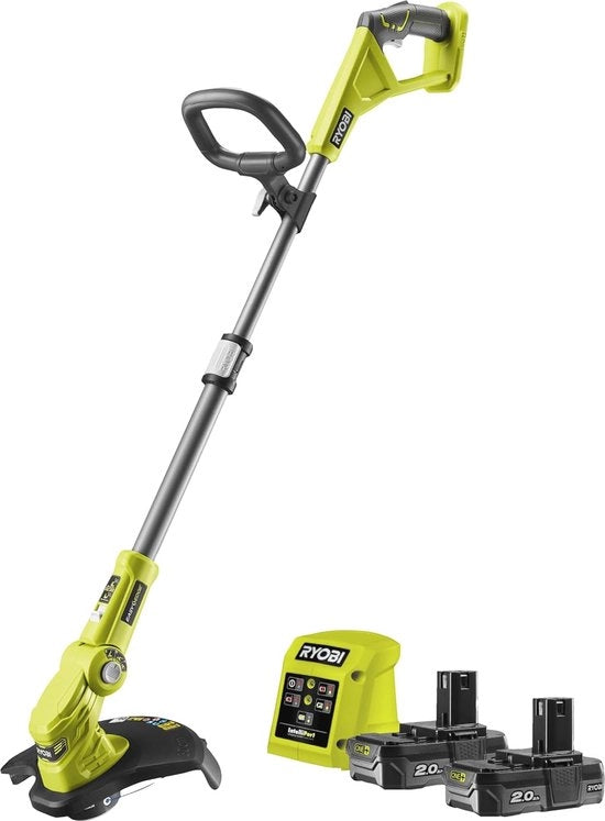 Tagliaerba 18 Volt con 2 Batterie e Caricabatterie - Batteria Li-Ion 2,0 Ah