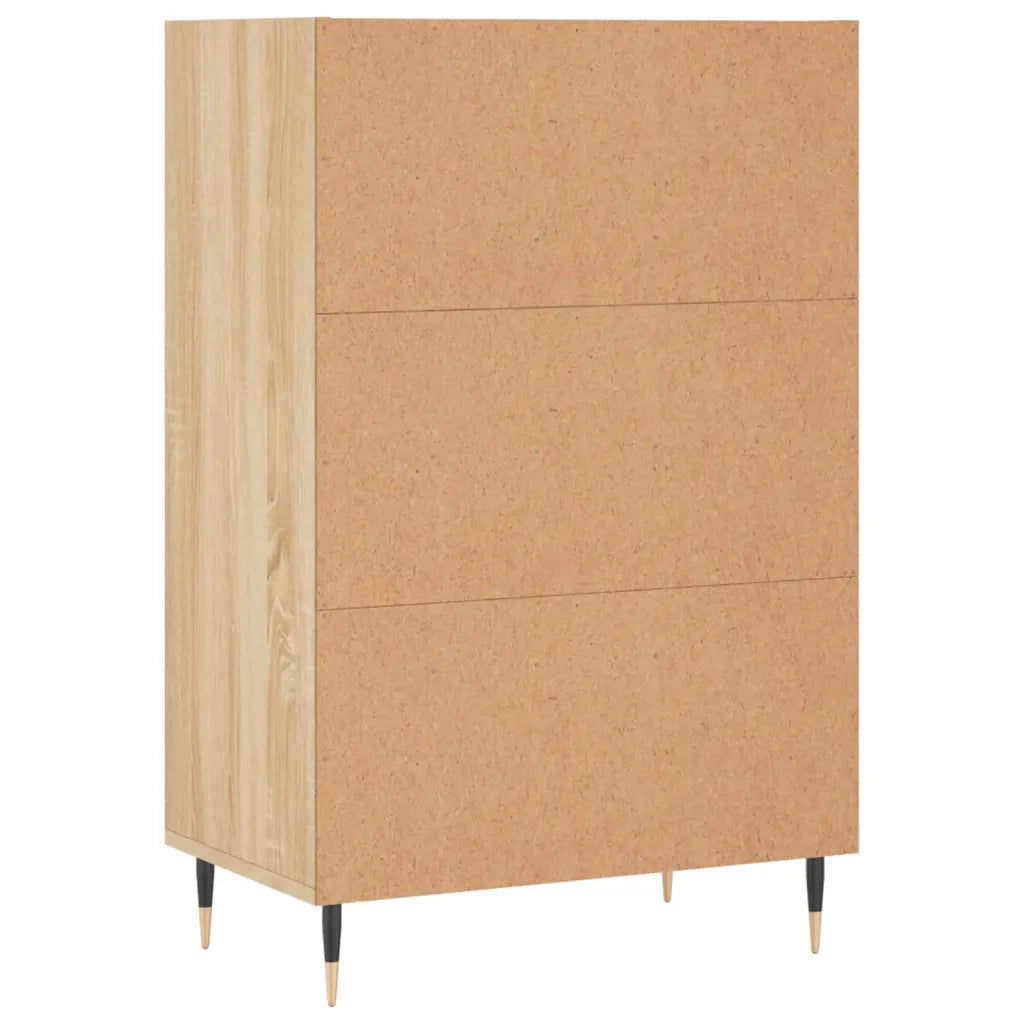 Credenza | Madia | Buffet da pranzo | Armadio da pranzo Rovere Sonoma 57x35x90 cm in Legno Multistrato