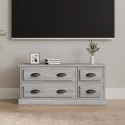 Mobile TV Grigio Sonoma 100x35,5x45 cm in Legno Multistrato 816454