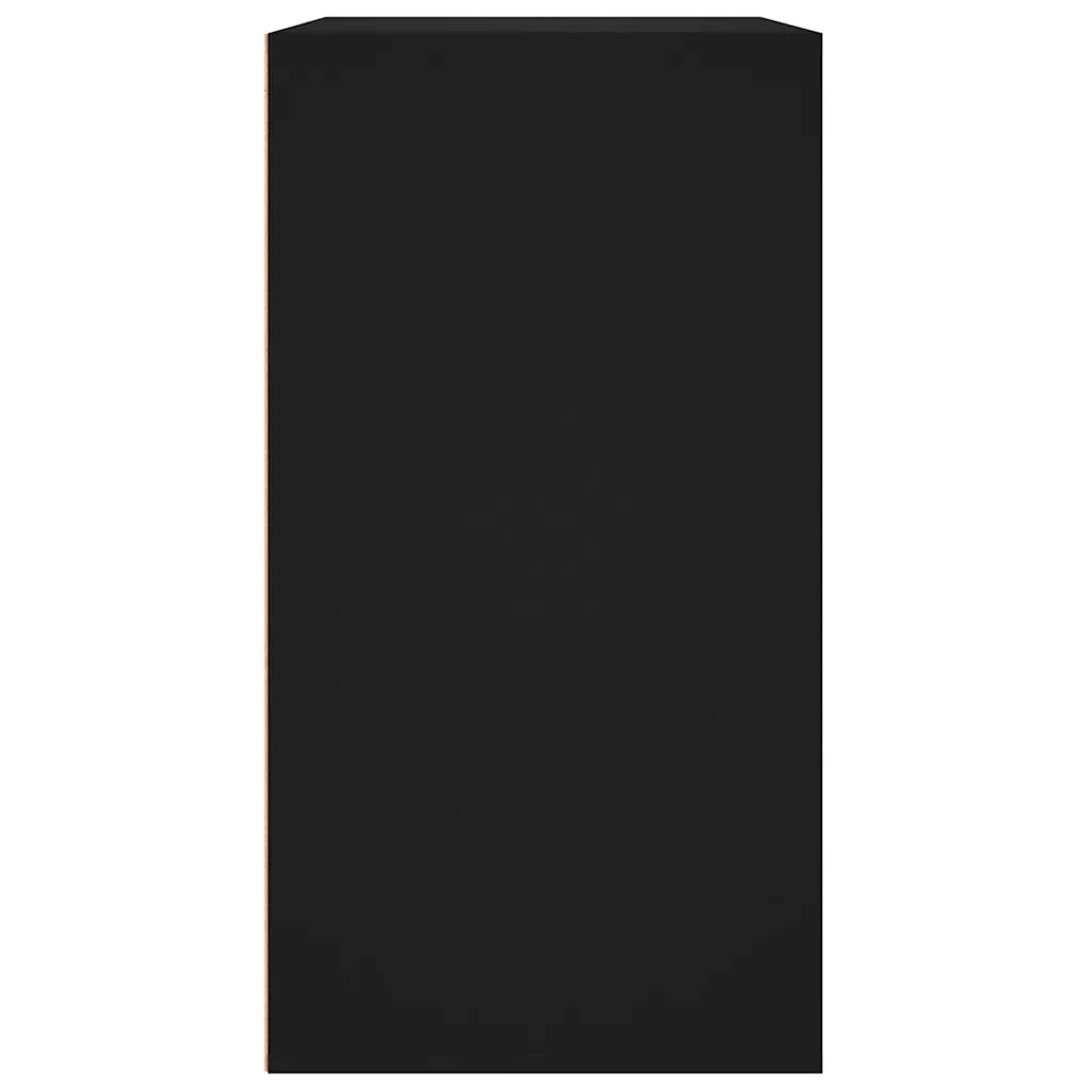 Armadietto per Cosmetici Nero 80x40x75 cm in Legno Multistrato CFW8286245