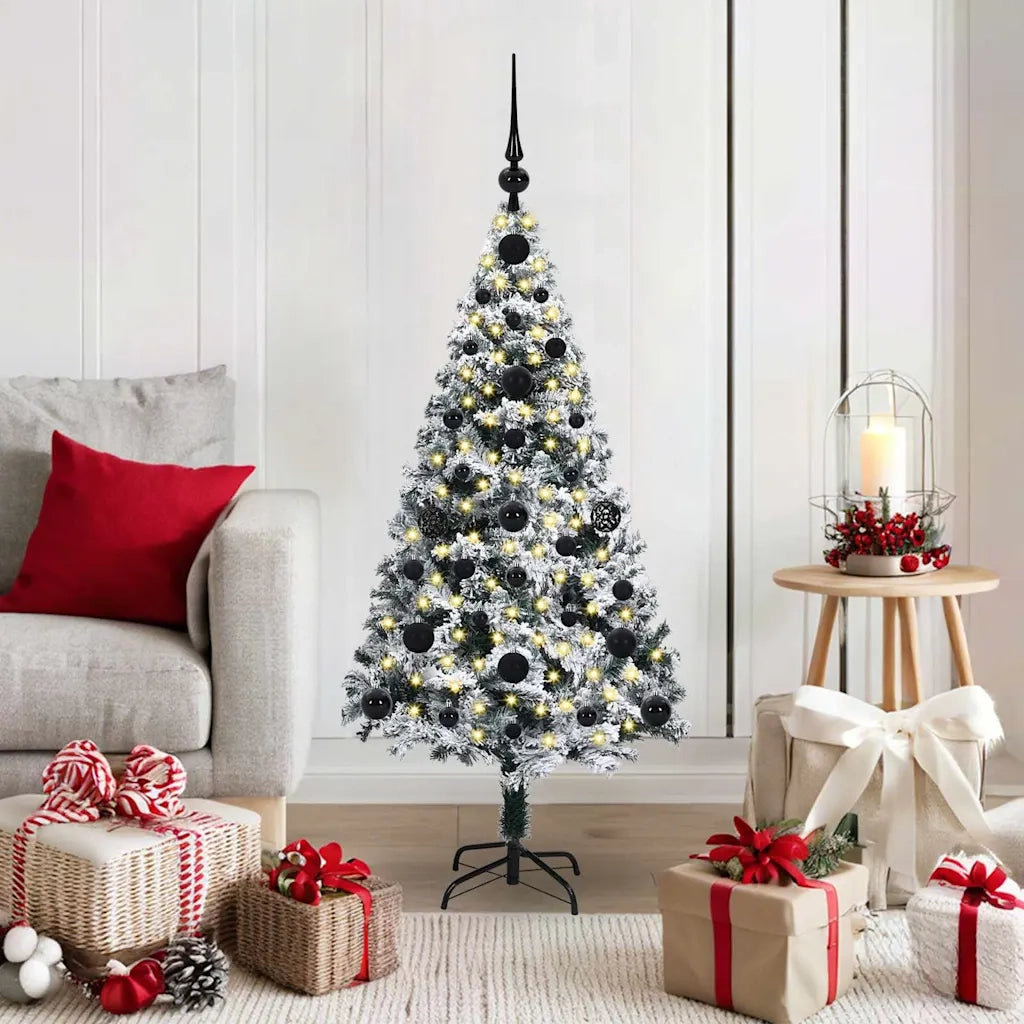 Albero di Natale artificiale con 150 LED Bianco 120 cm 3396941