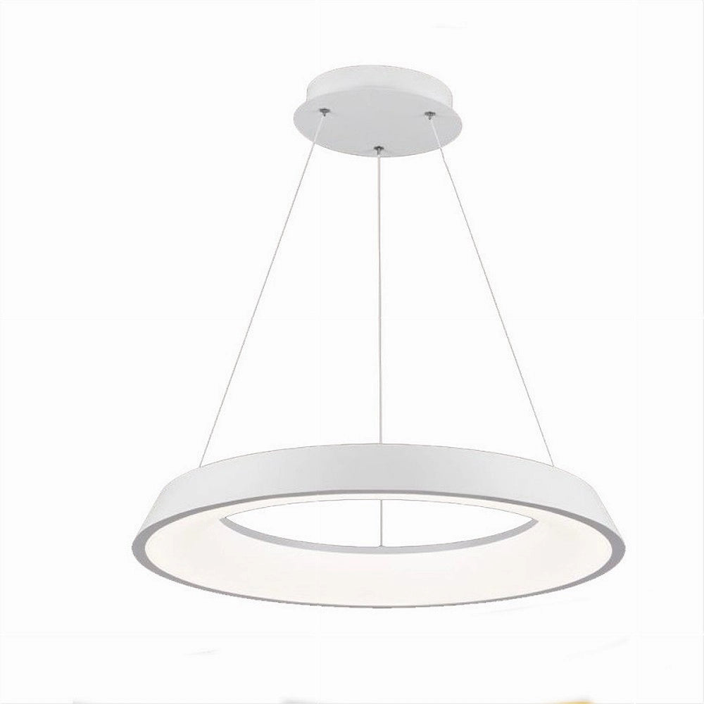 Trade Shop - Lampadario Led 43w Tre Colorazioni Luce Lampada Da Soffitto Ultra Moderno A71-3c -