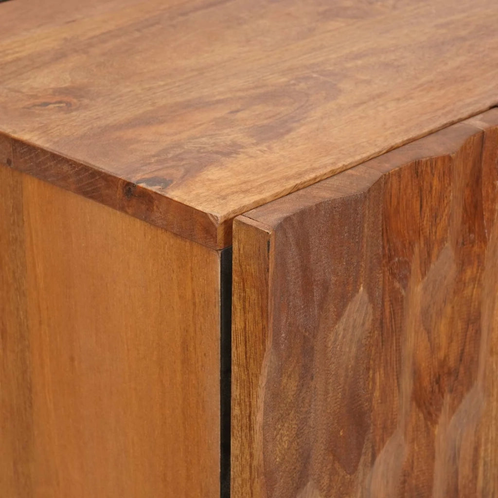 Credenza con cassetto Finitura Marrone Acacia 60 x 33 x 100 cm 4017930