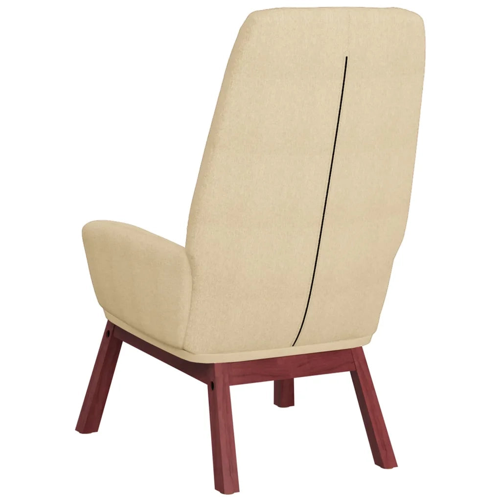 Sedia Relax Crema in Tessuto 341385