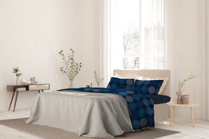 Set lenzuola 1 Piazza e Mezzo stampa sopra Sotto e Federe Ipnotic