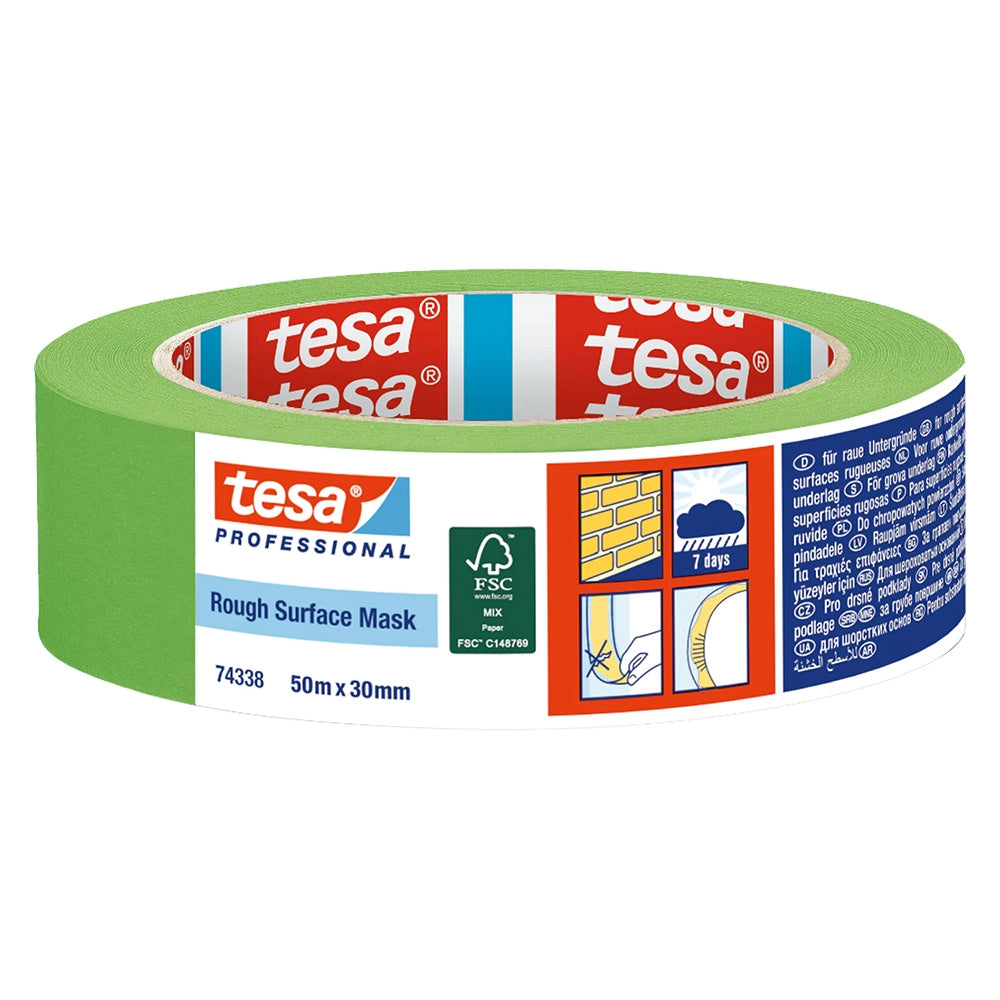 Nastro per Mascheratura x Tesa Rough Surface Mask 10 Pezzi 30 mm 50 mt