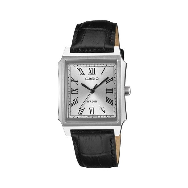 Orologio casio mtp b190l 7bver silver e black
