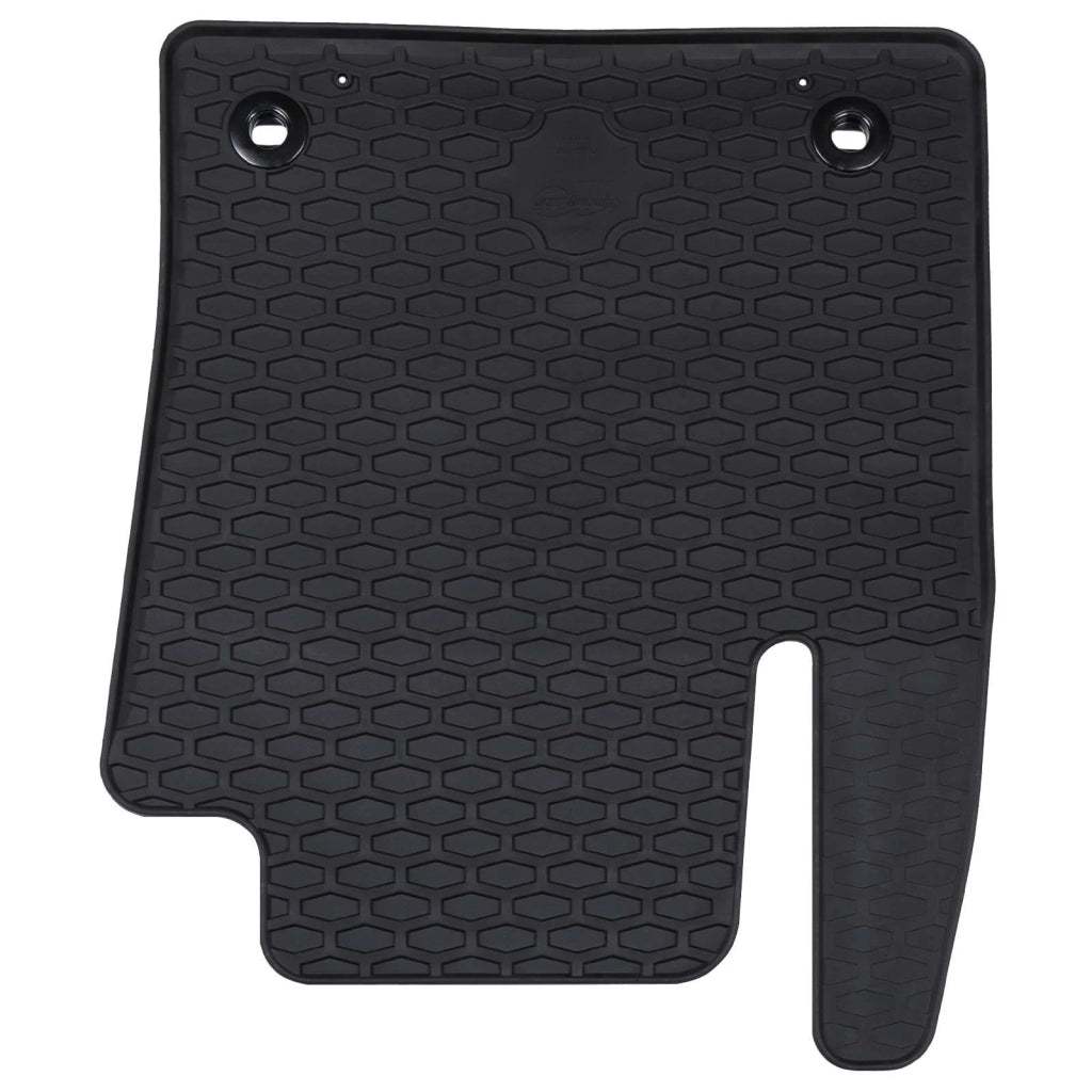 Tappetino per Auto 4 pcs Nero Gomma