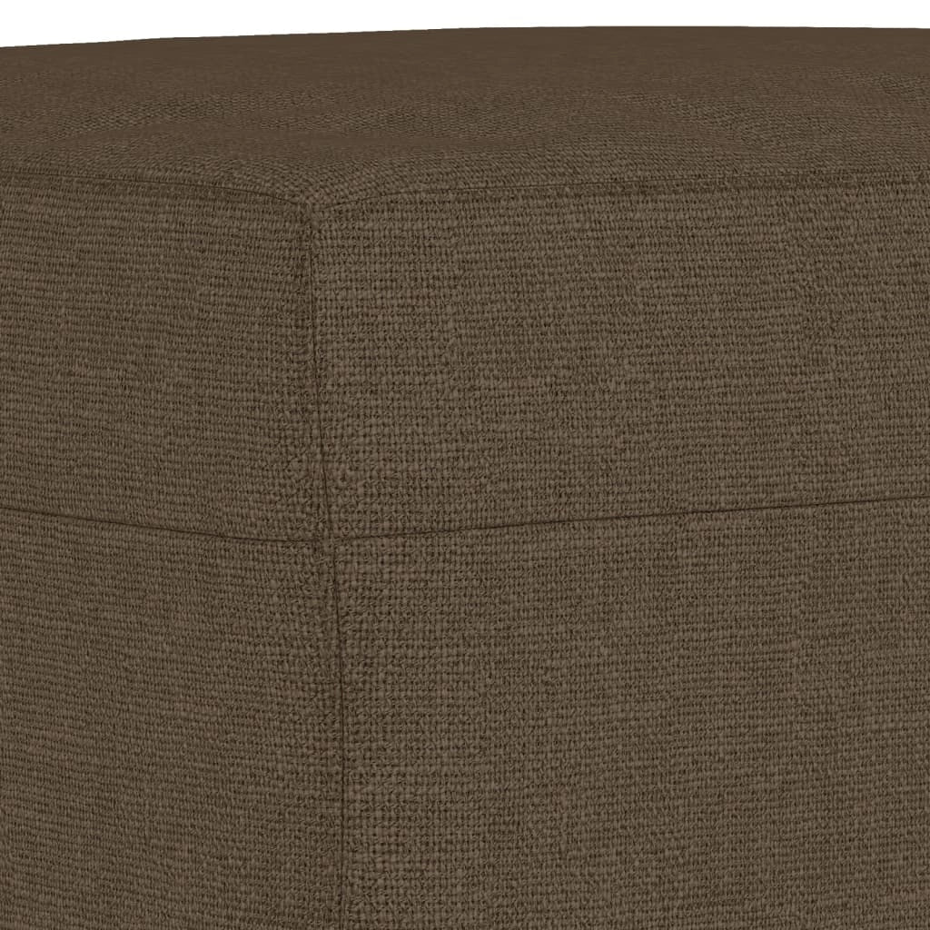 Panca/panca 100 x 35 x 41 cm tessuto marrone 02_0010588