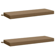Cuscini per Panchina a 2 Pezzi SOEST 2 pz 100% Poliestere 949771
